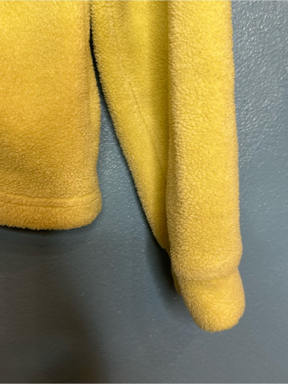 Columbia youth 18/20 XL Yellow Full-Zip Fleece Jacket - Picture 5 of 8